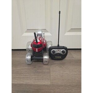 Sharper Image Thunder Tumbler RC Stunt Car Red 27 MHz with Remote – Tested Works